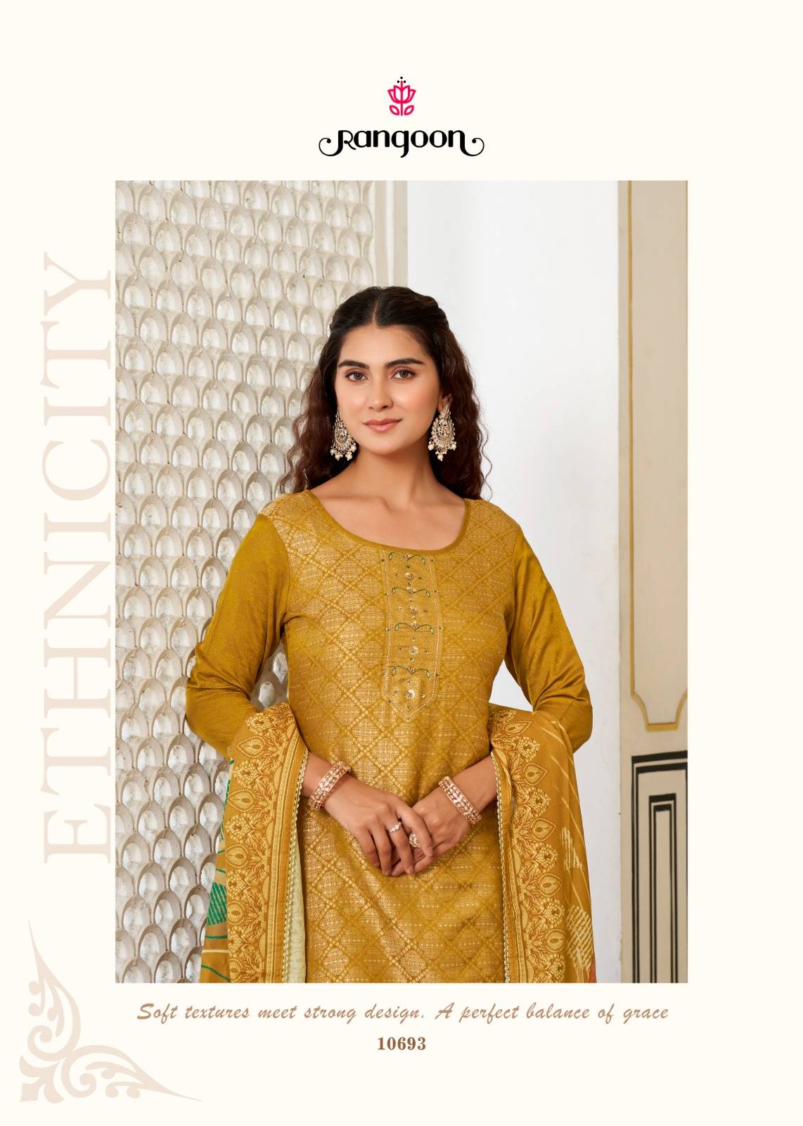VEDANCHI by Rangoon 10691 to 10694 series Indian Traditional Wear Collection Viscose Muslin dresses At Wholesale Price